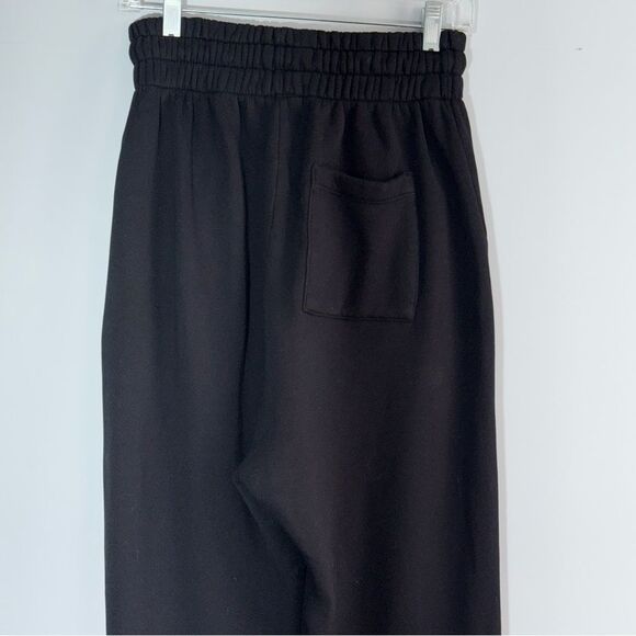 FRANKIES BIKINIS Frank Oversized Sweatpants Black High Waisted Joggers Size L - Picture 13 of 16